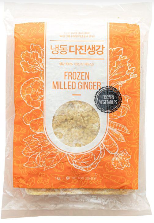 글로벌냉동 다진생강 1kg