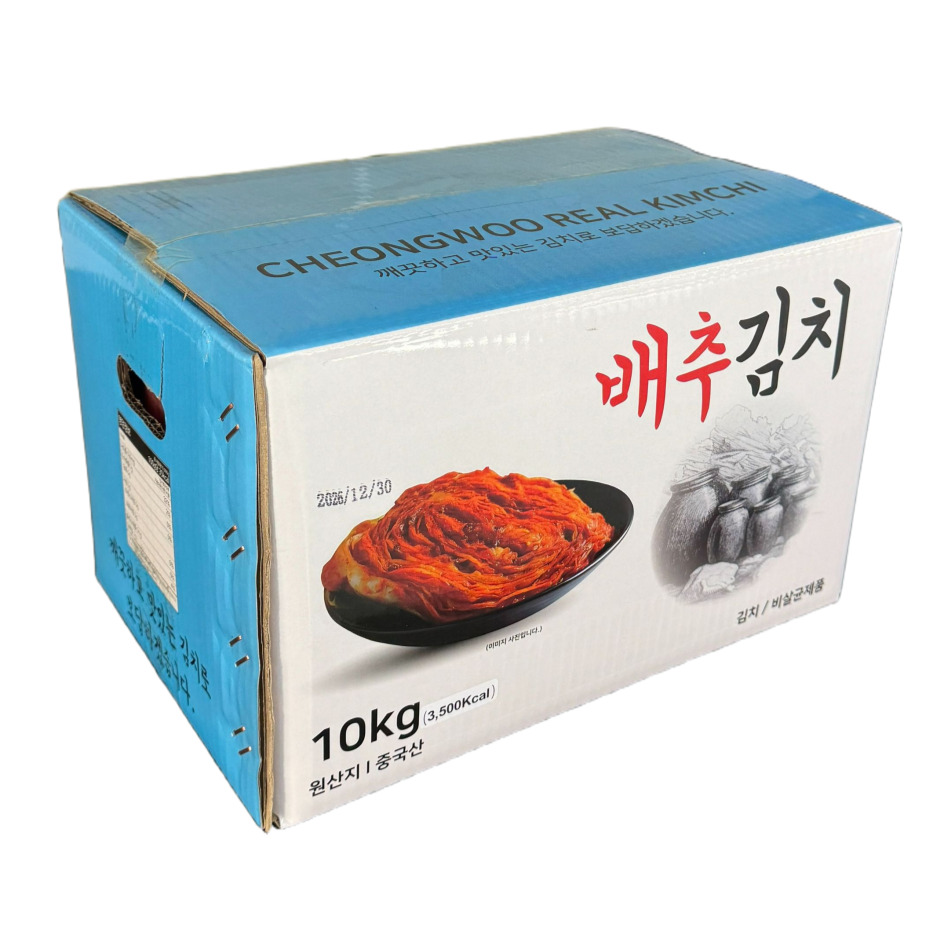 청우 배추김치(포기/중국산) 10kg