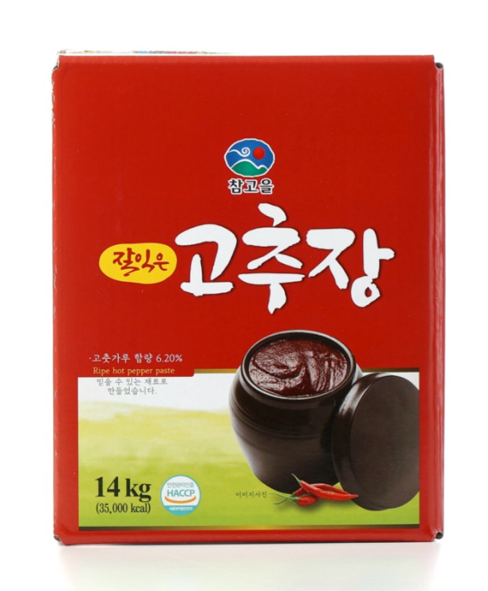 참고을 잘익은 고추장(지함) 14kg