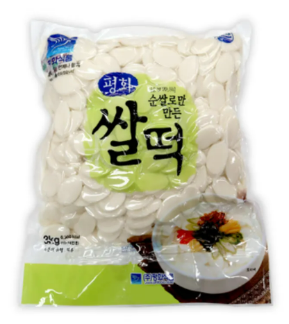 평화 쌀떡국떡 3kg
