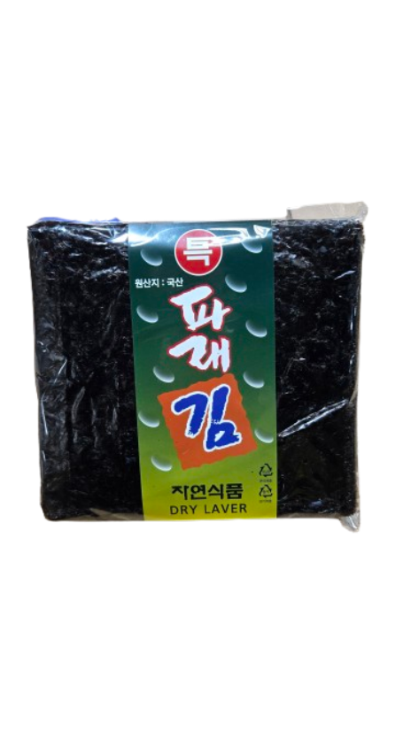 파래김(국내산) 100매