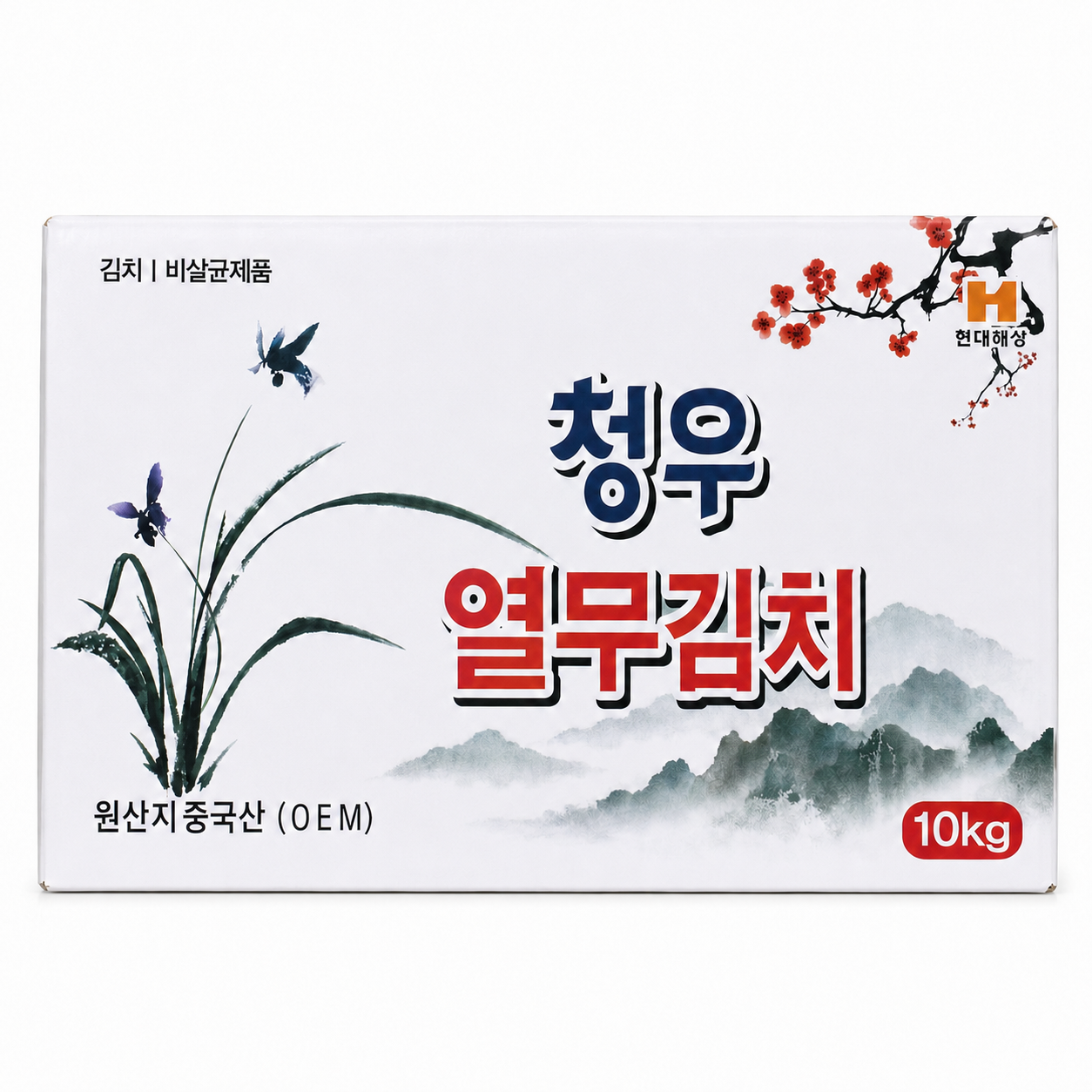 청우 열무김치 10kg