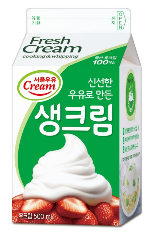 [D-2] 서울우유 생크림(동물성) 500mL