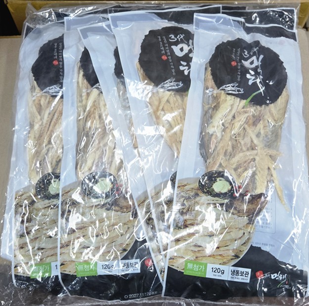 먹태채(껍질포함/러시아/120g*10미) 1.2kg