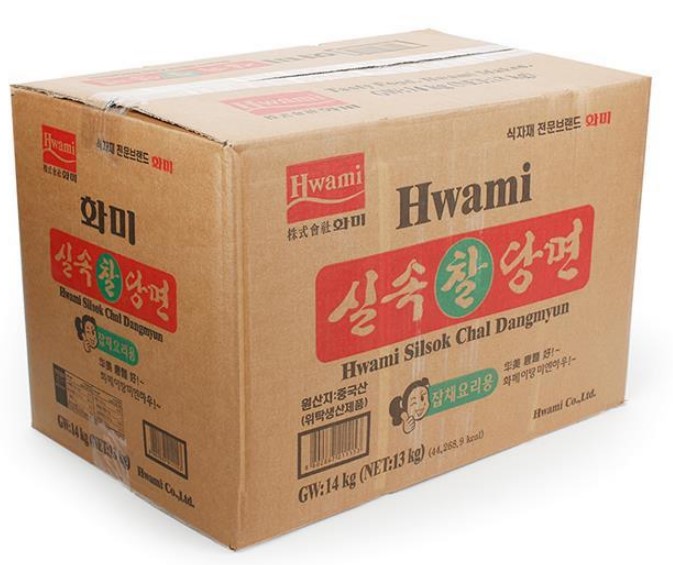 화미 실속찰당면 14kg