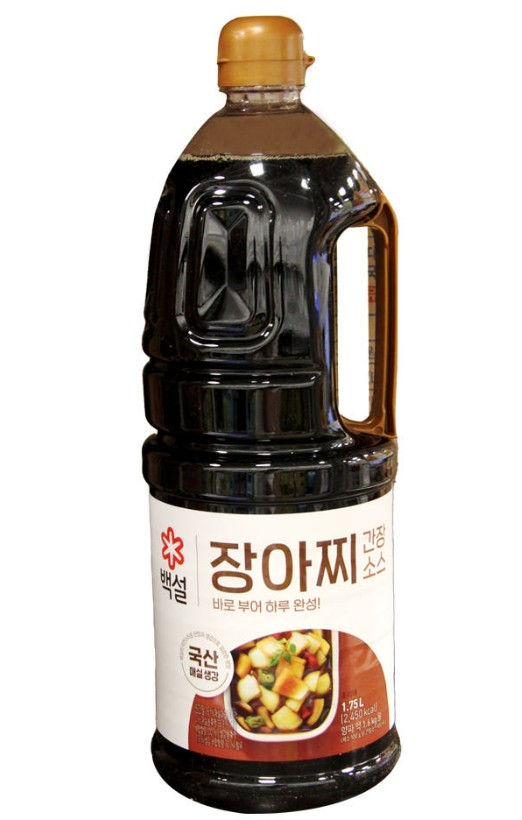 백설 장아찌간장소스 1.75L
