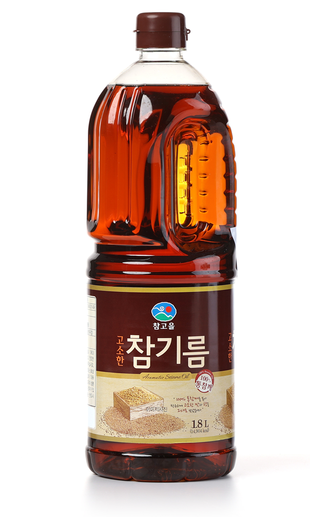 참고을 참기름(통참깨100%) 1.8L