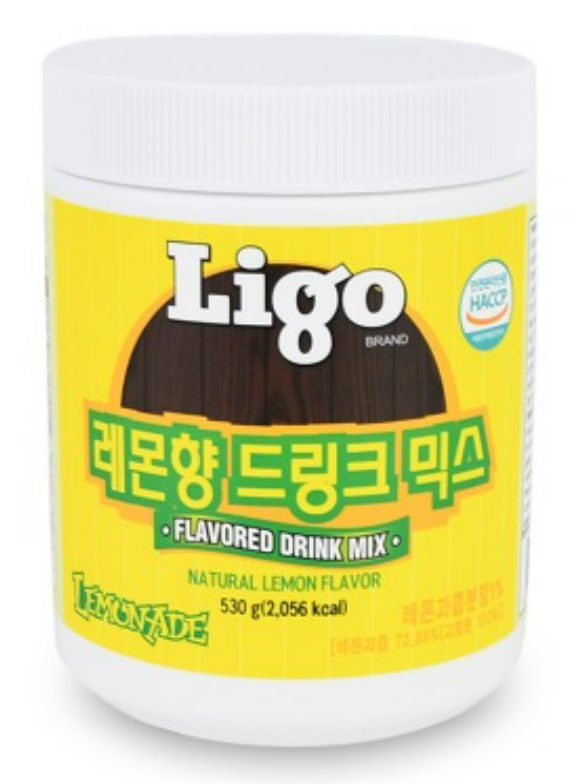 리고 레몬에이드(레몬가루) 530g