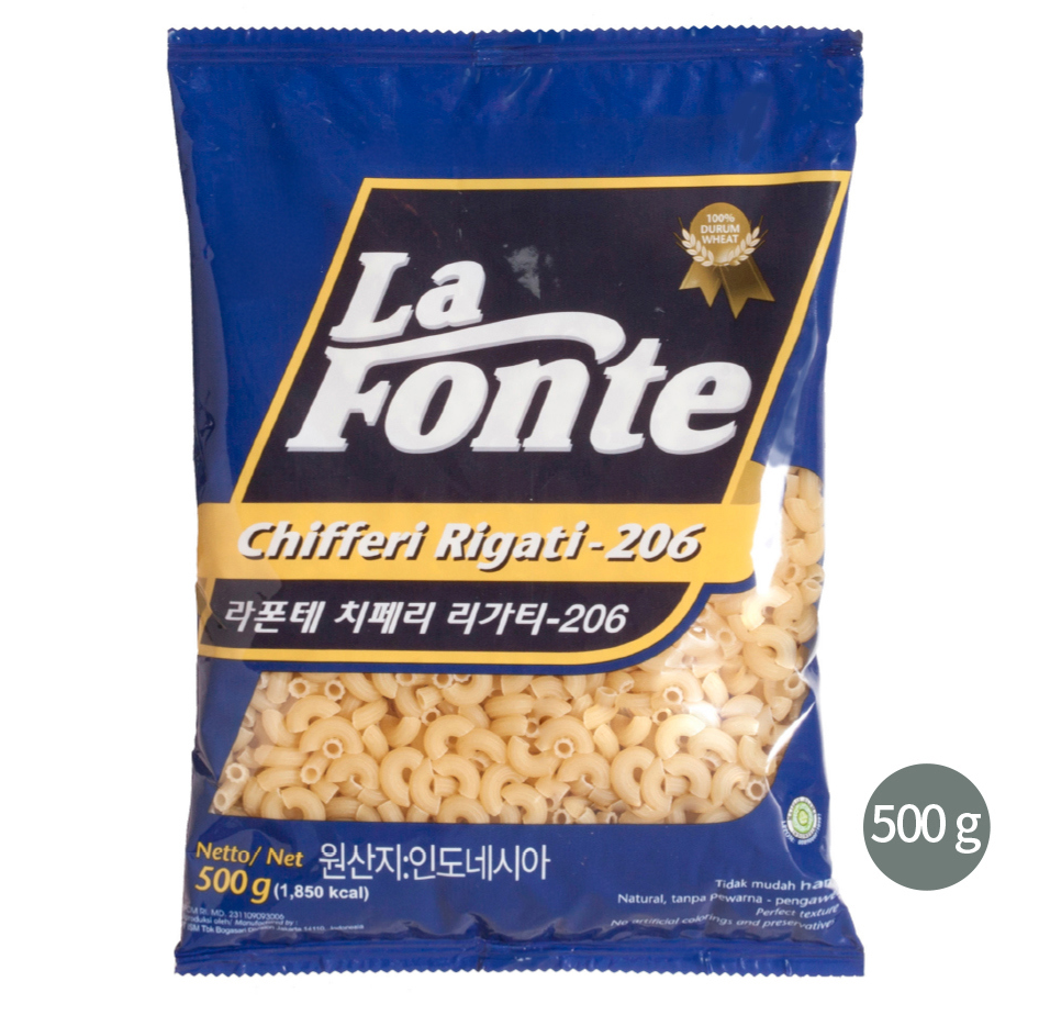 라폰테 마카로니 500g