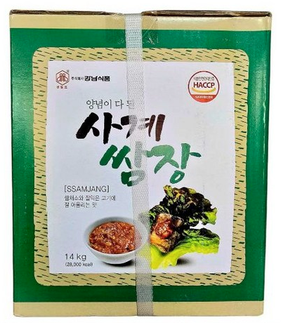 강남 양념이 다된 사계 쌈장 14kg