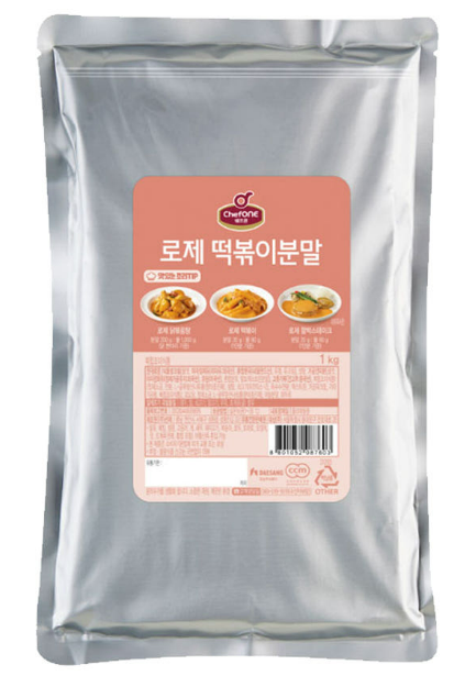 쉐프원 로제 떡볶이분말 1kg