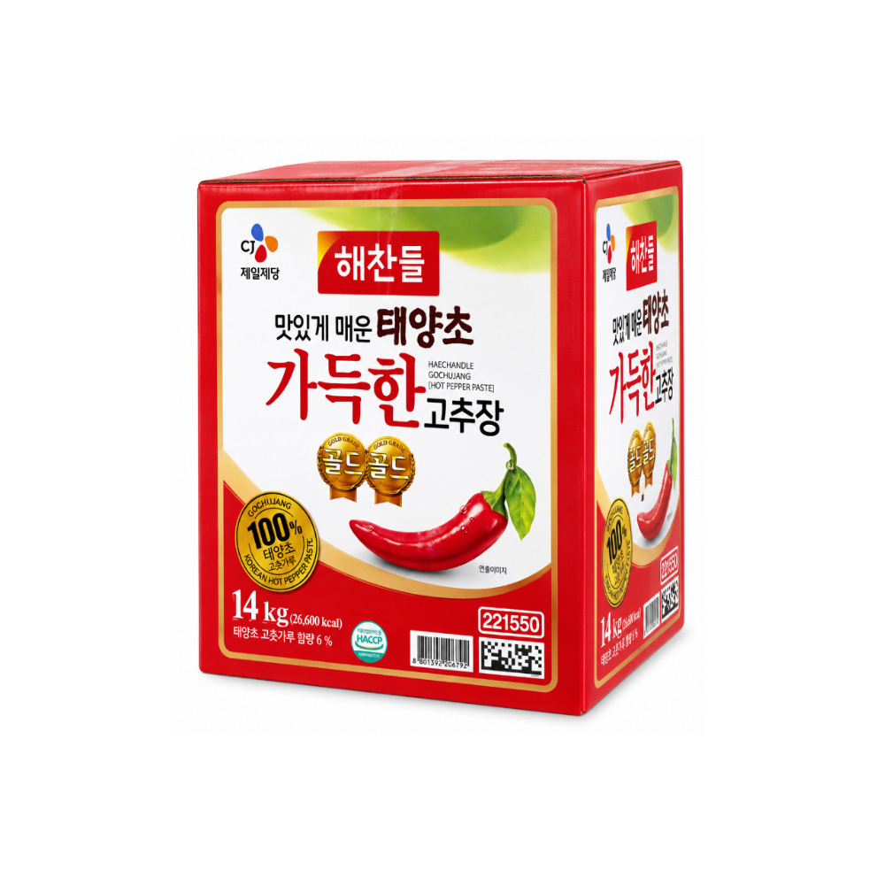 해찬들 태양초 가득한 고추장 14kg[지함]