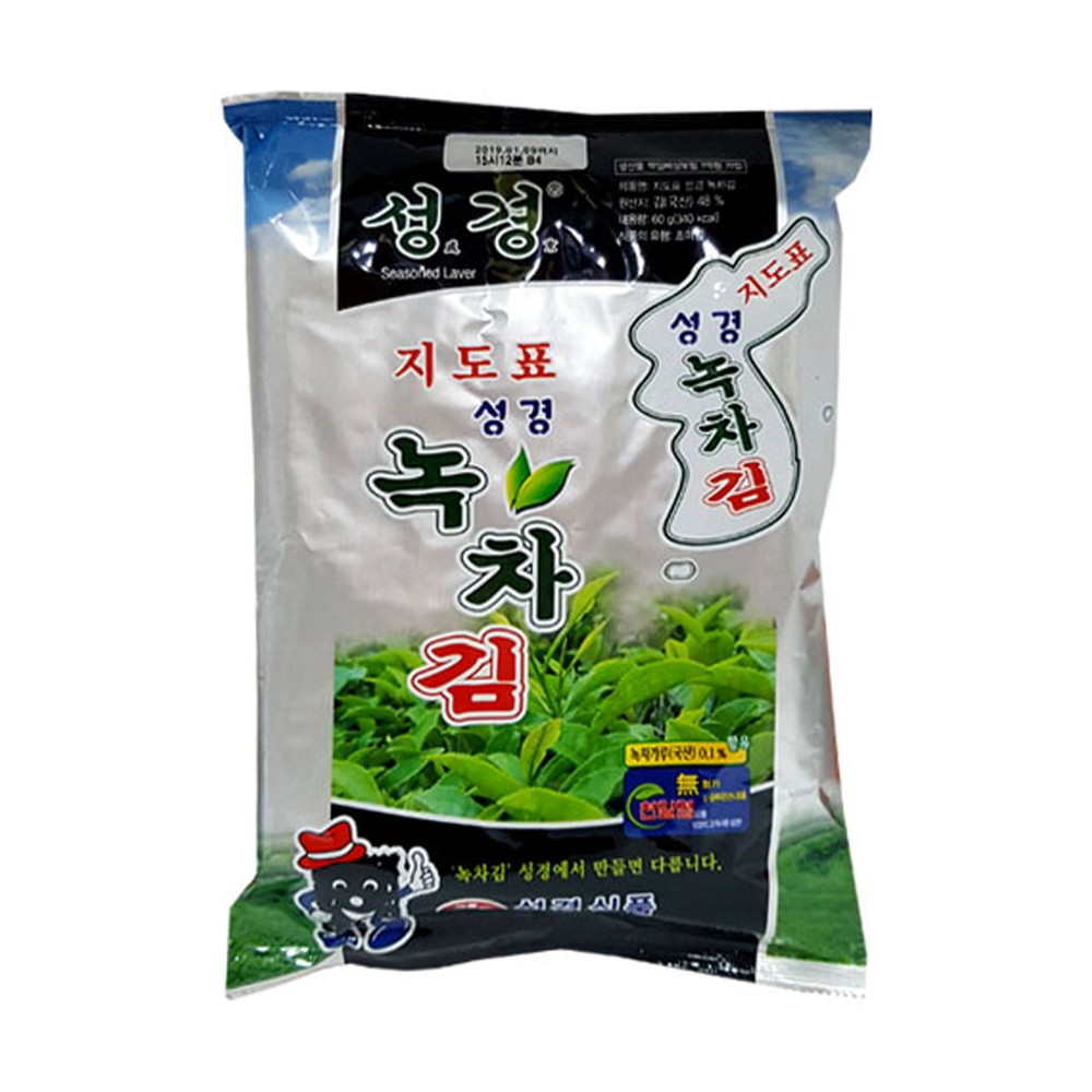 성경 녹차전장김 60g