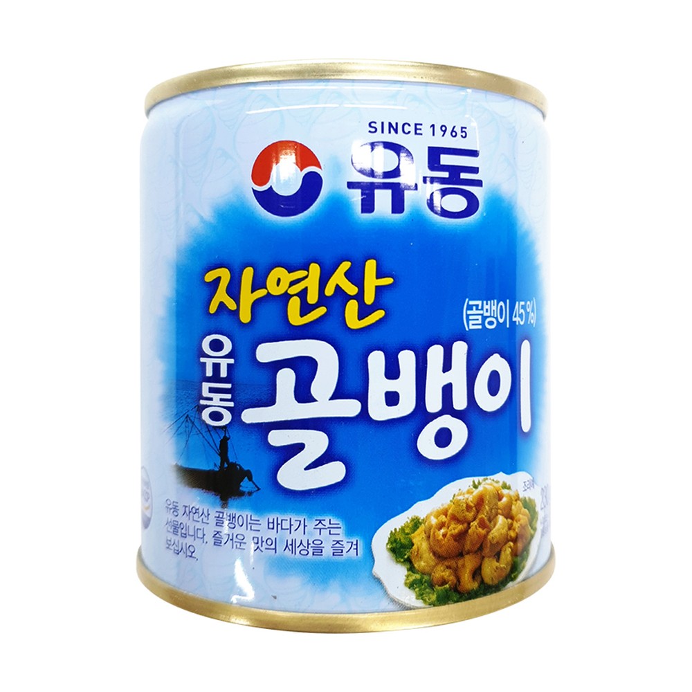 유동 골뱅이캔(자연산) 230g