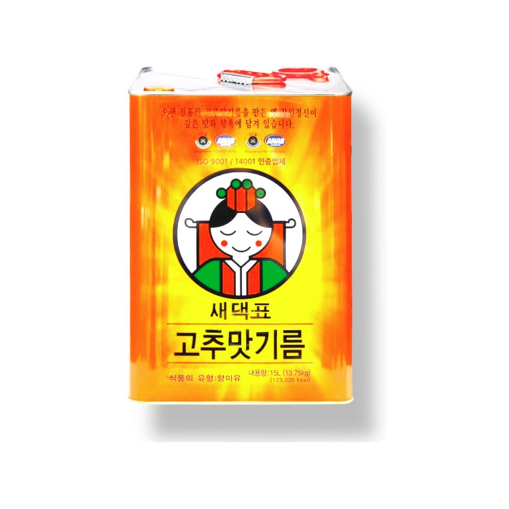 새댁표 고추맛기름 15L